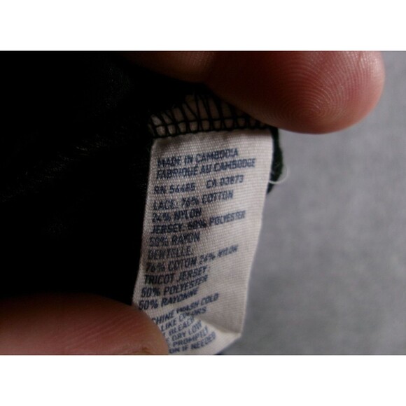 American Eagle Tank Top Women Small Black Lace Scalloped Hem Cami Base Layer - Picture 7 of 10